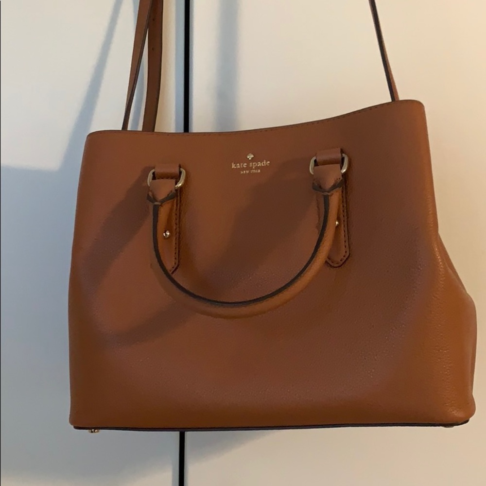 Leather Kate Spade Bag